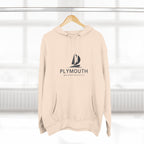 Plymouth Inspired Fleece Hoodie, Casual Wear, Relaxation, Gift for Autumn Lovers, Travel Essential