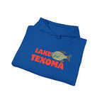 Lake Texoma Fishing Hoodie, Unisex Comfortable Sweatshirt, Relaxed Fit for Outdoor Enthusiasts, Gift for Fishermen, Casual Lake Apparel