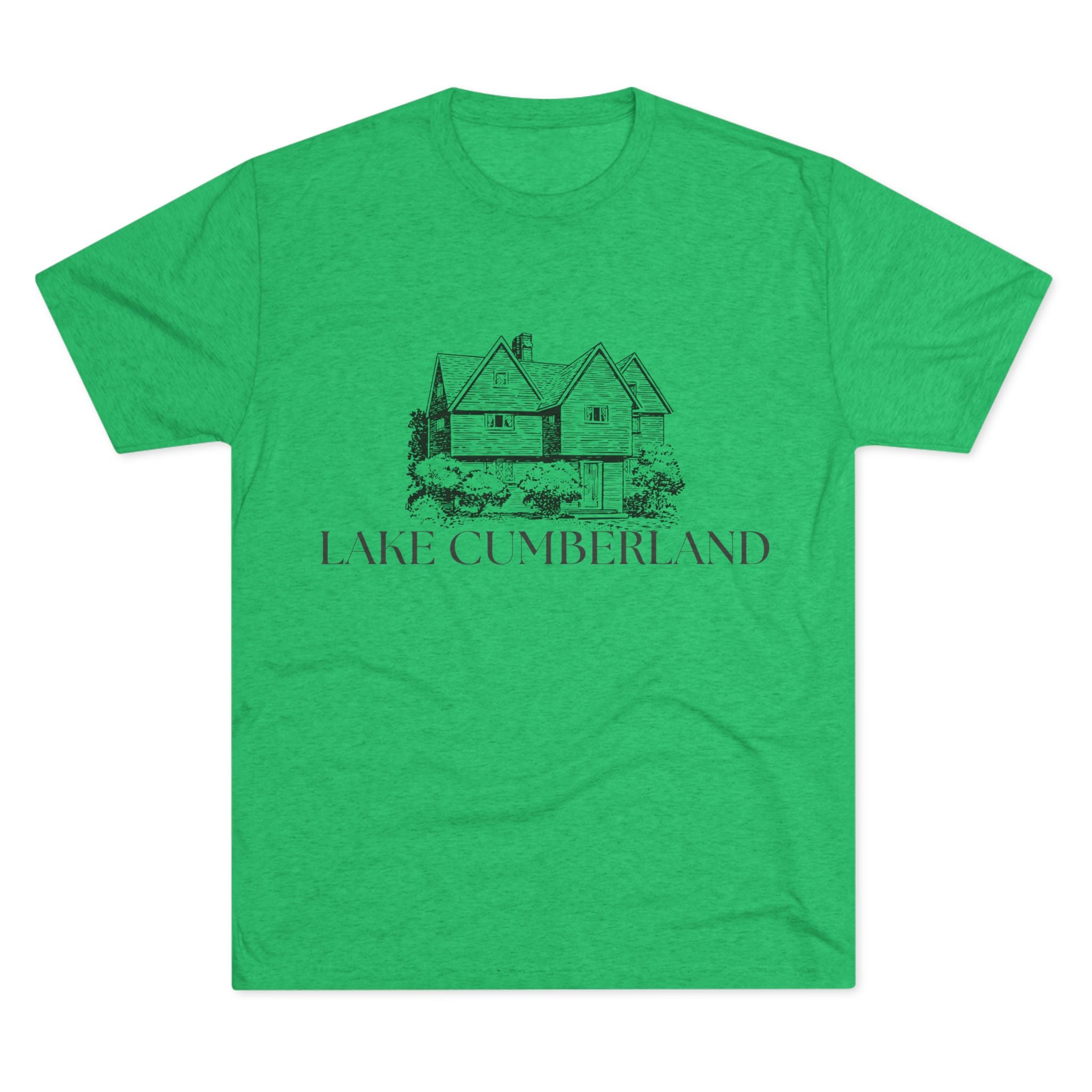Lake Cumberland Unisex Tri-Blend Crew Tee, Casual T-Shirt, Summer Apparel, Lake House Shirt, Gift for Friends, Travel Tee