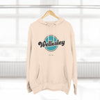 Wellesley Retro Vibe Hoodie for Casual Days, Streetwear, Unisex Gift, Cozy Layering Apparel