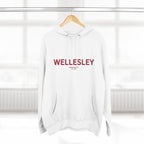 Wellesley Fleece Hoodie, Casual Sweatshirt, Cozy Layering Piece, Perfect Gift for All Occasions, Stylish Streetwear