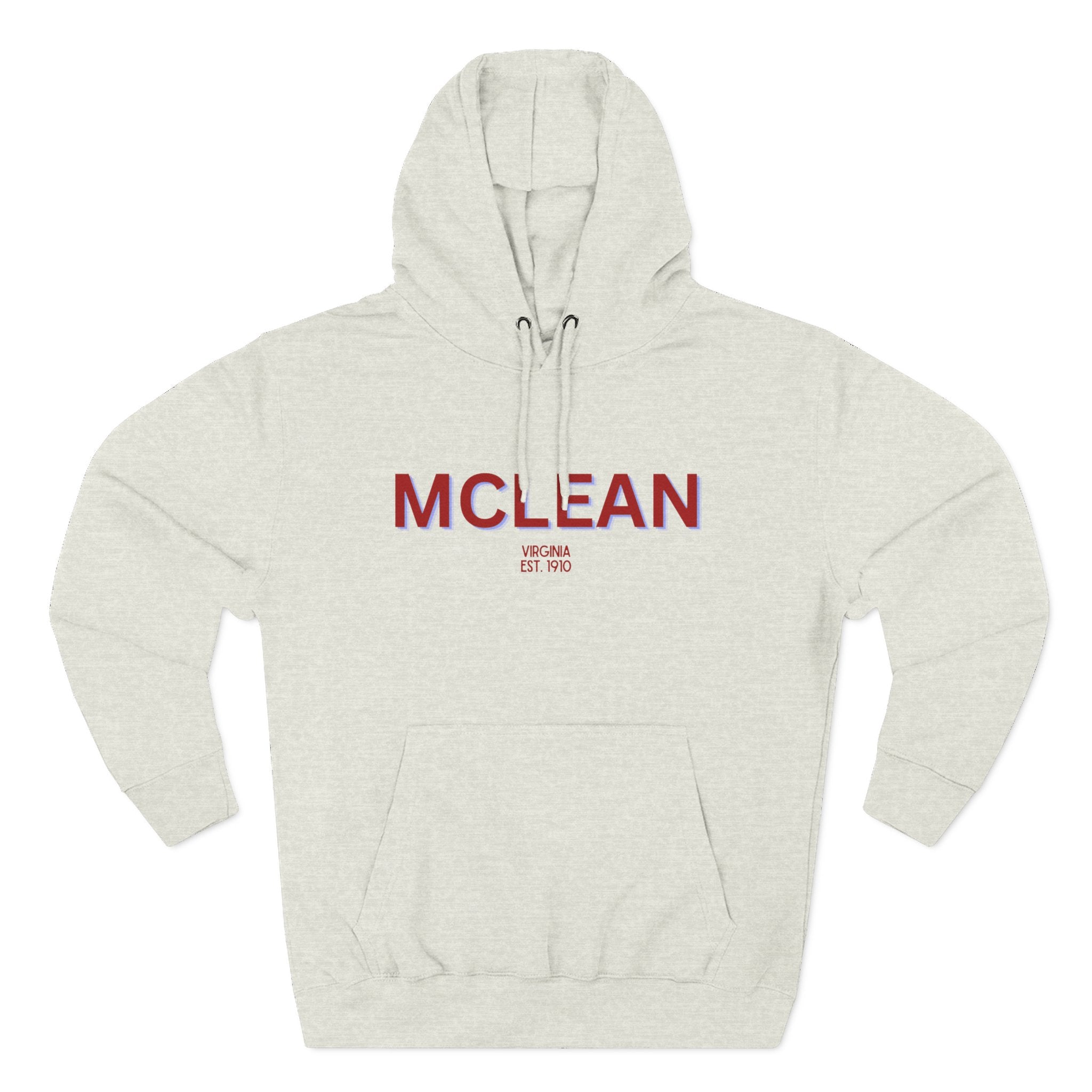 McLean Fleece Hoodie, Casual Sweatshirt, Cozy Layering Piece, Perfect Gift for All Occasions, Stylish Streetwear