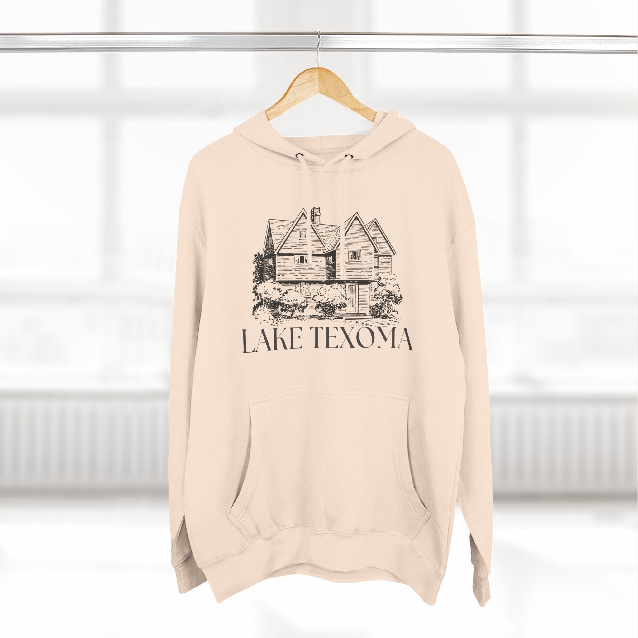 Lake Texoma Hoodie, Great for Beach Trips, Lake Days, Gift for Summer Lovers, Casual Wear, Travel Essential
