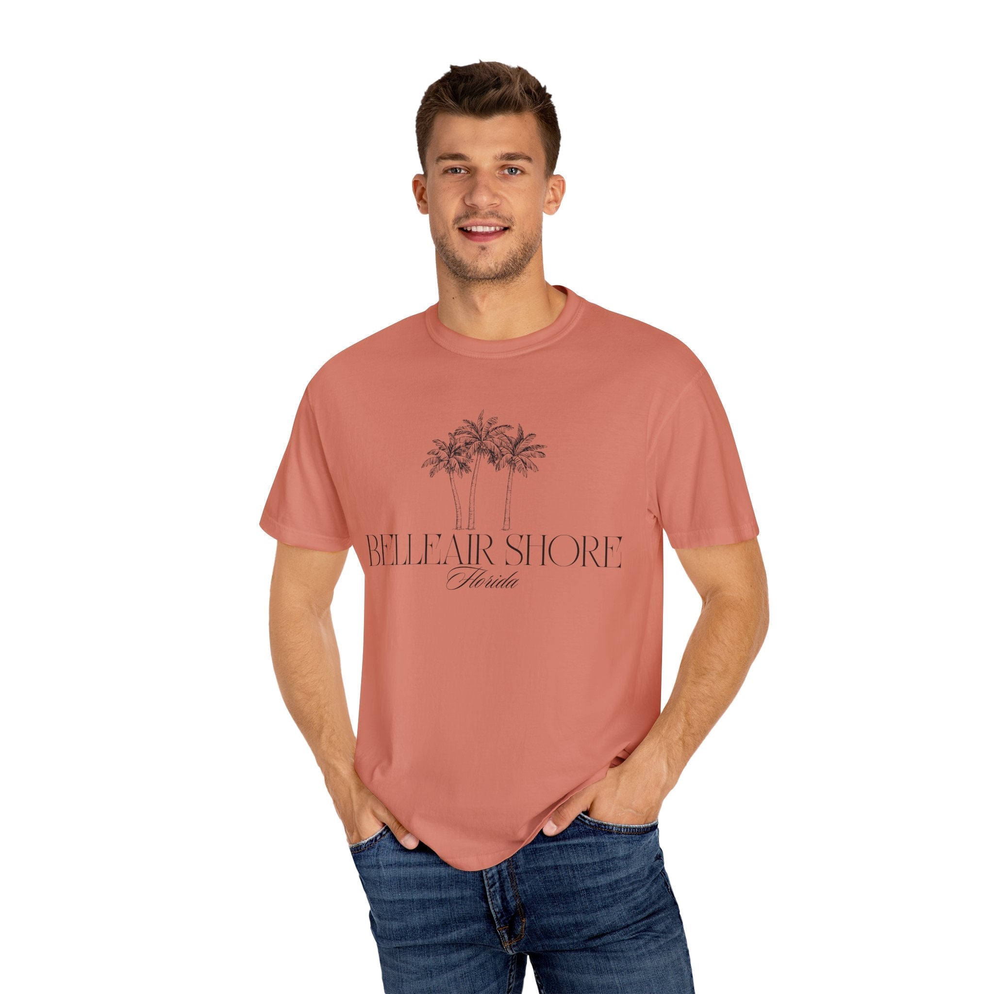 Belleair Shore Vibes, Unisex T-shirt, Casual Tee, Travel Souvenir, Vacation Top