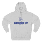 Everglades City Inspired Fleece Hoodie, Casual Wear, Relaxation, Gift for Autumn Lovers, Travel Essential