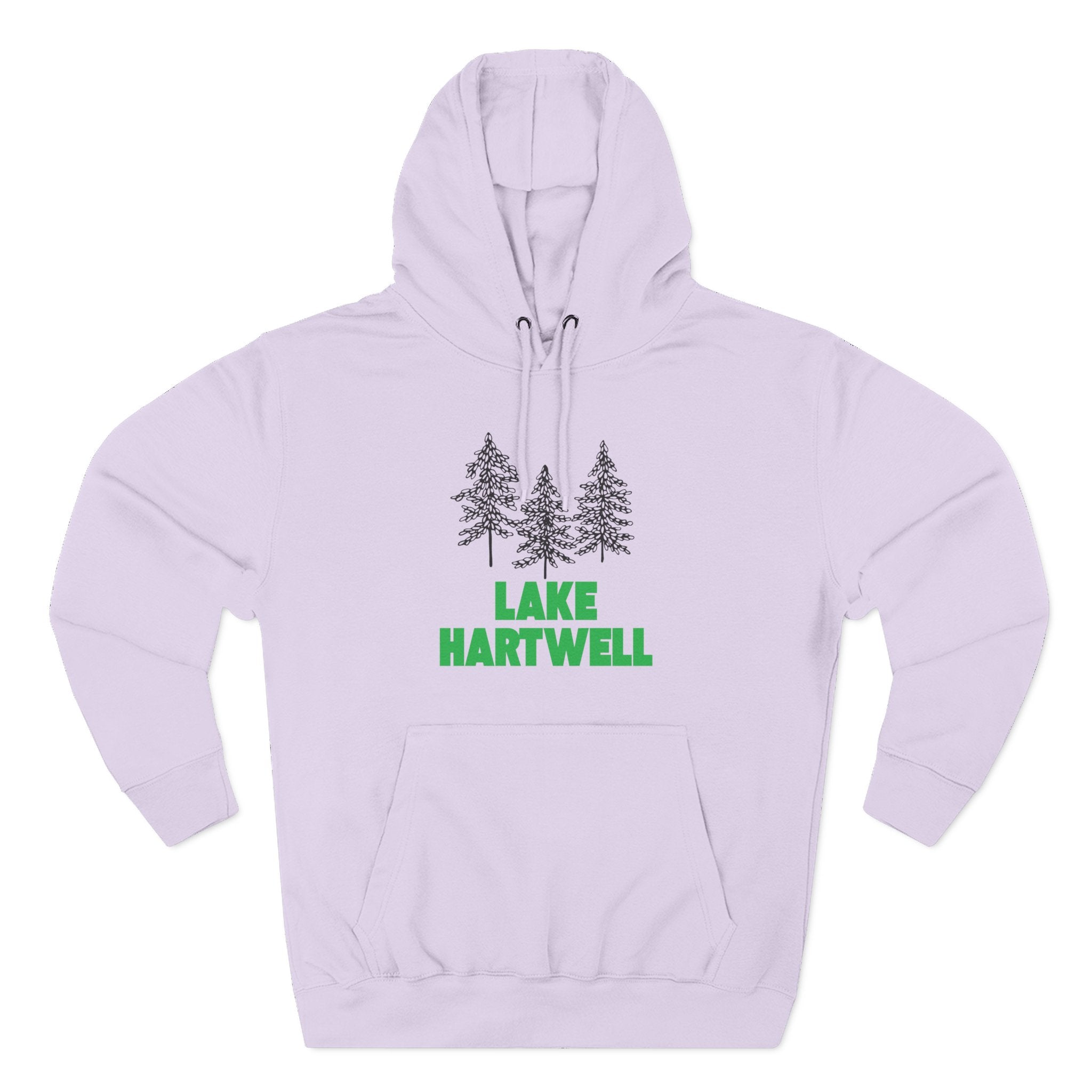 Lake Hartwell Fleece Hoodie, Cozy Sweatshirt, Outdoor Adventure Wear, Unique Gift for Lake Lovers, Perfect for Fall and Winter