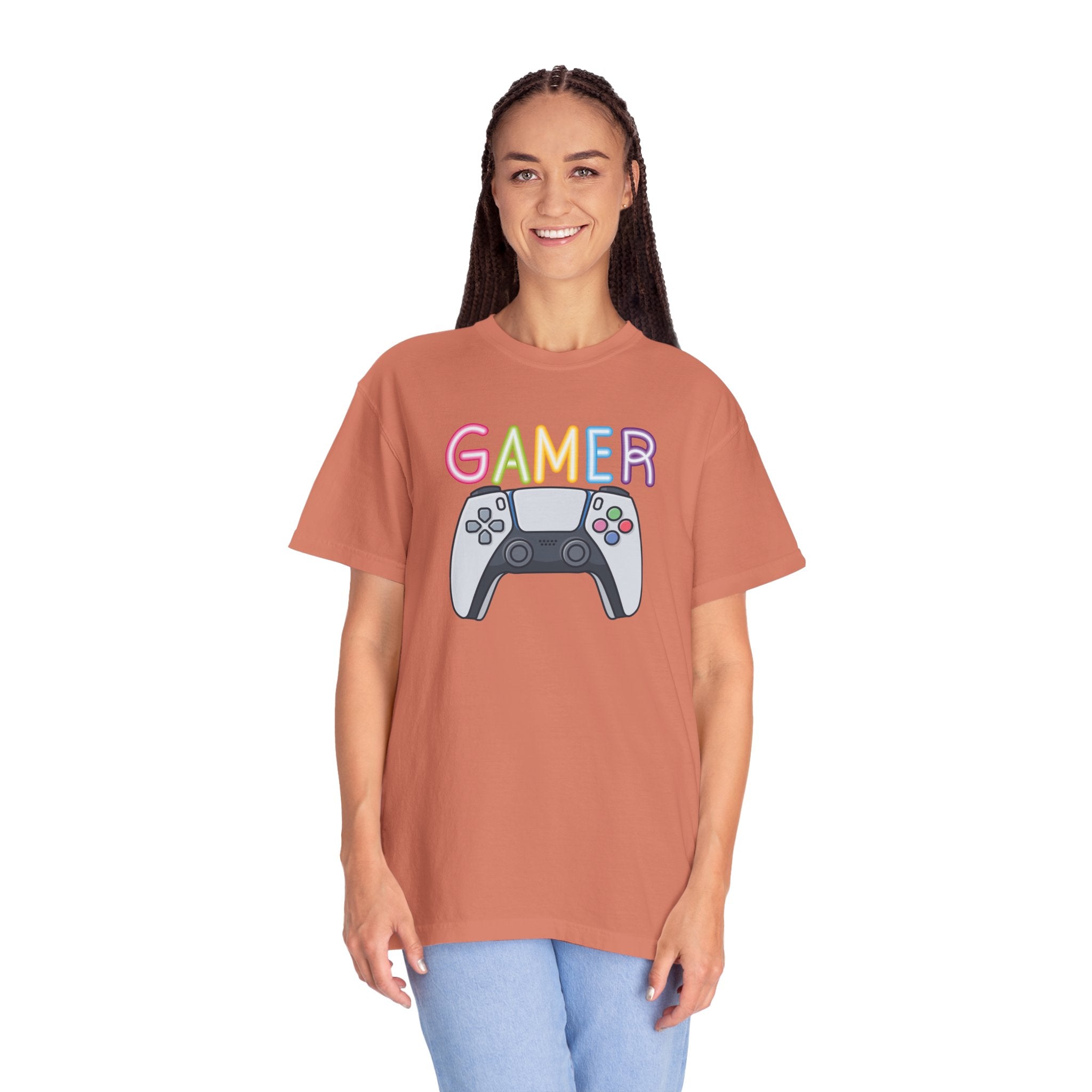 Gamer Controller Unisex Garment-Dyed T-shirt