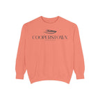 Cooperstown Chill Vibes Sweatshirt - Unisex Garment-Dyed Style, Perfect for Lounging