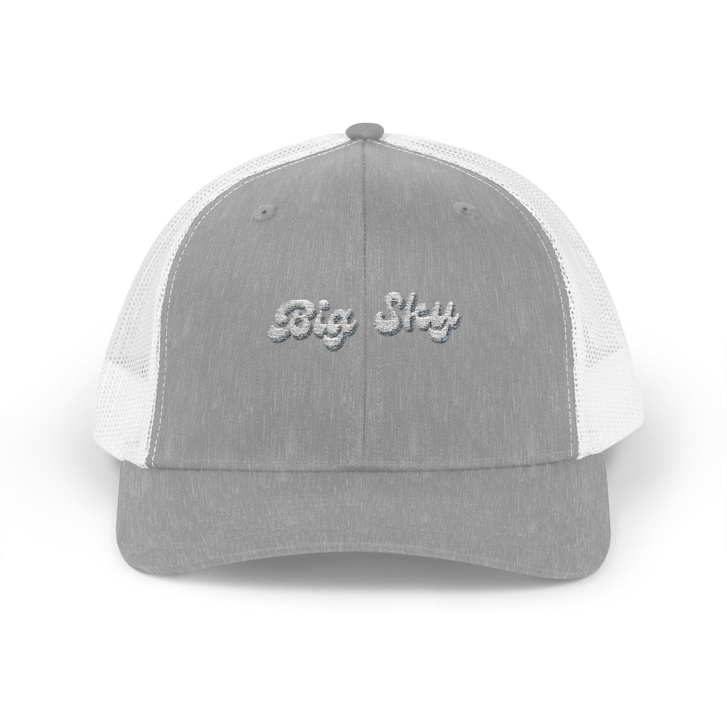Big Sky Sparkly Trucker Cap with Rhinestone 'Ballin' Style' Design | Trendy Snapback Hat for Fashion Lovers, Unisex Gift for Holidays