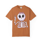 Halloween Unisex T-shirt, Spooky Skeleton Tee, Cute Halloween Shirt, Halloween Costume, Halloween Party Top