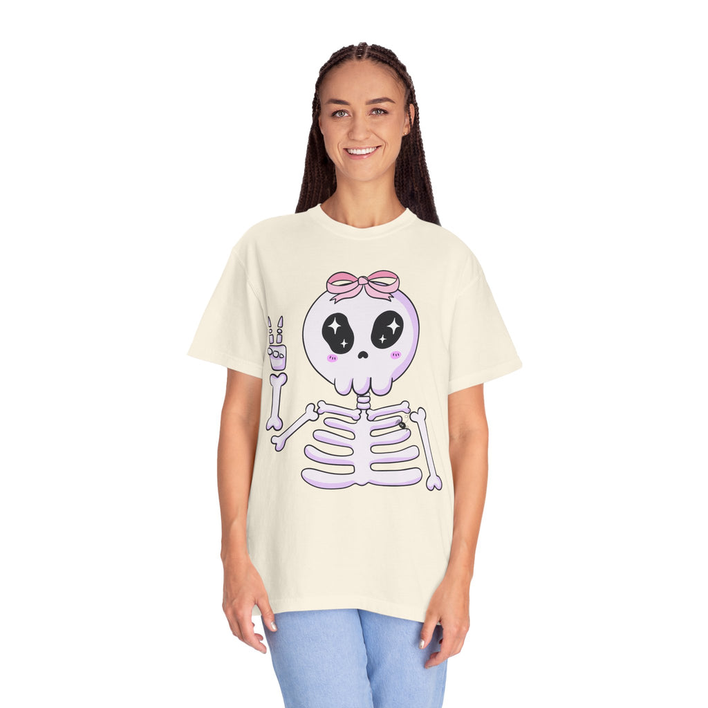 Halloween Unisex T-shirt, Spooky Skeleton Tee, Cute Halloween Shirt, Halloween Costume, Halloween Party Top