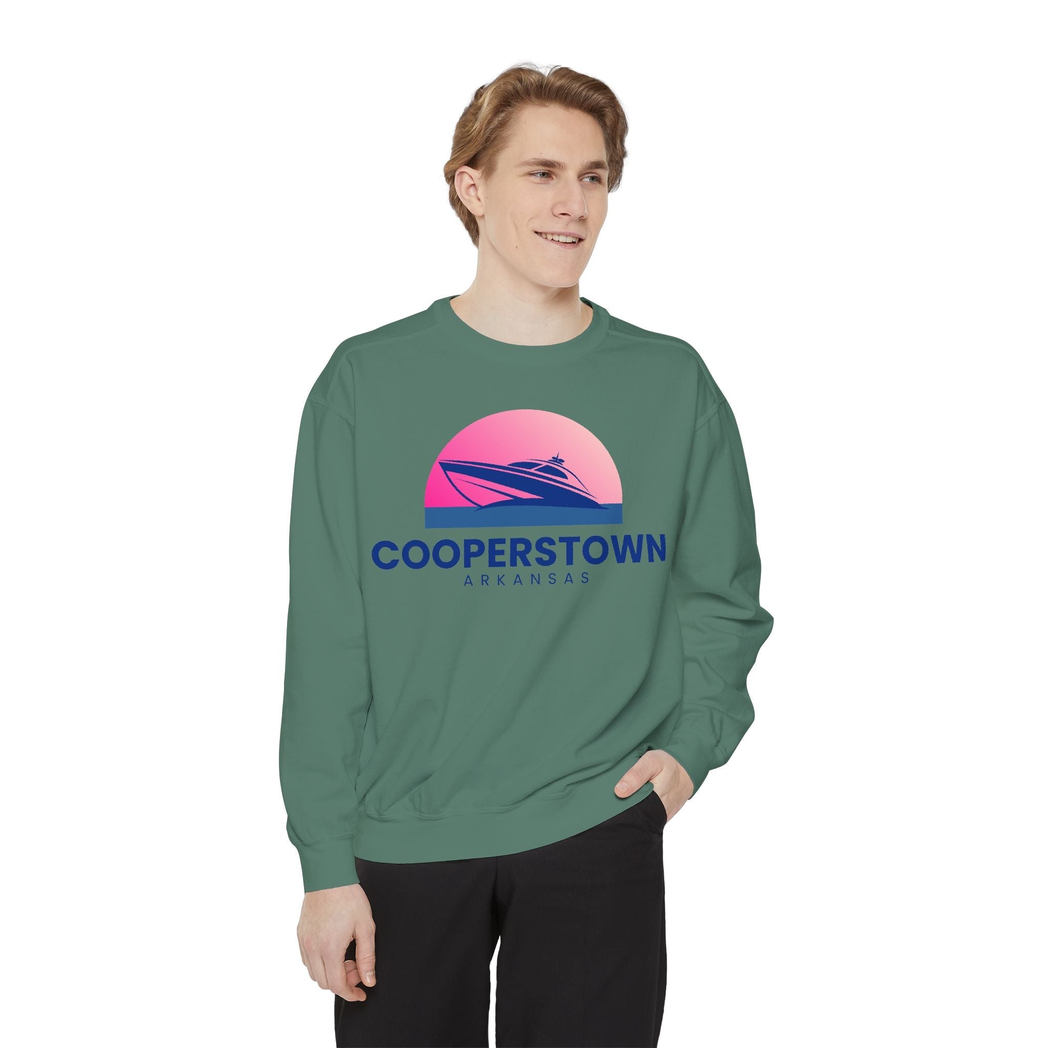 Cooperstown Unisex Sweatshirt, Cozy, Perfect Autumn Gift, Relaxed Style for All