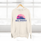 Bull Shoals Vibes Hoodie with Design, Perfect for Autumn Lovers, Comfortable and Stylish, Great Gift for Vacations