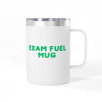 Exam Fuel Mug Tumbler | Perfect for Students, Study Sessions, Motivational Drinkware, Eco-Friendly Cup