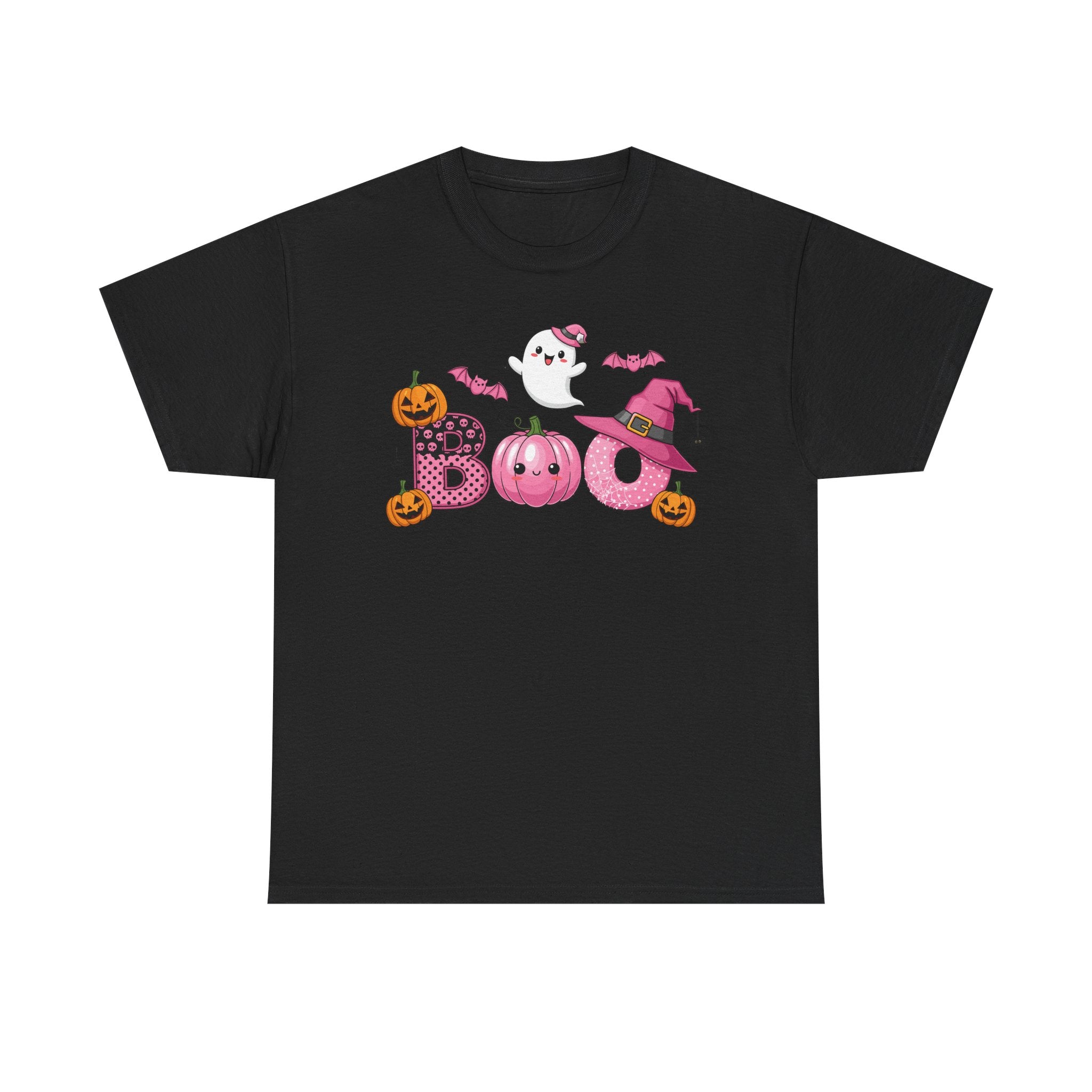 Halloween Ghostly Boo Tee, Unisex Halloween T-Shirt, Trick or Treat Shirt, Spooky Season Apparel, Cute Halloween Gift