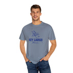 Key Largo - Unisex Garment-Dyed T-shirt, Casual Outfit, Gift for Nature Lovers, Vacation Essentials
