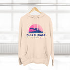 Bull Shoals Vibes Hoodie with Design, Perfect for Autumn Lovers, Comfortable and Stylish, Great Gift for Vacations