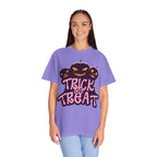 Halloween Trick or Treat T-Shirt, Unisex Halloween Tee, Spooky Autumn Shirt, Fun Costume Top, Trick or Treat Apparel