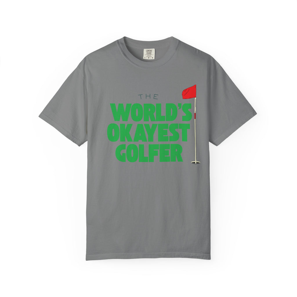World's Okayest Golfer T-Shirt, Funny Golf Gift, Unisex Tee, Sports Apparel, Father's Day Gift, Golfer Humor
