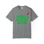 World's Okayest Golfer T-Shirt, Funny Golf Gift, Unisex Tee, Sports Apparel, Father's Day Gift, Golfer Humor