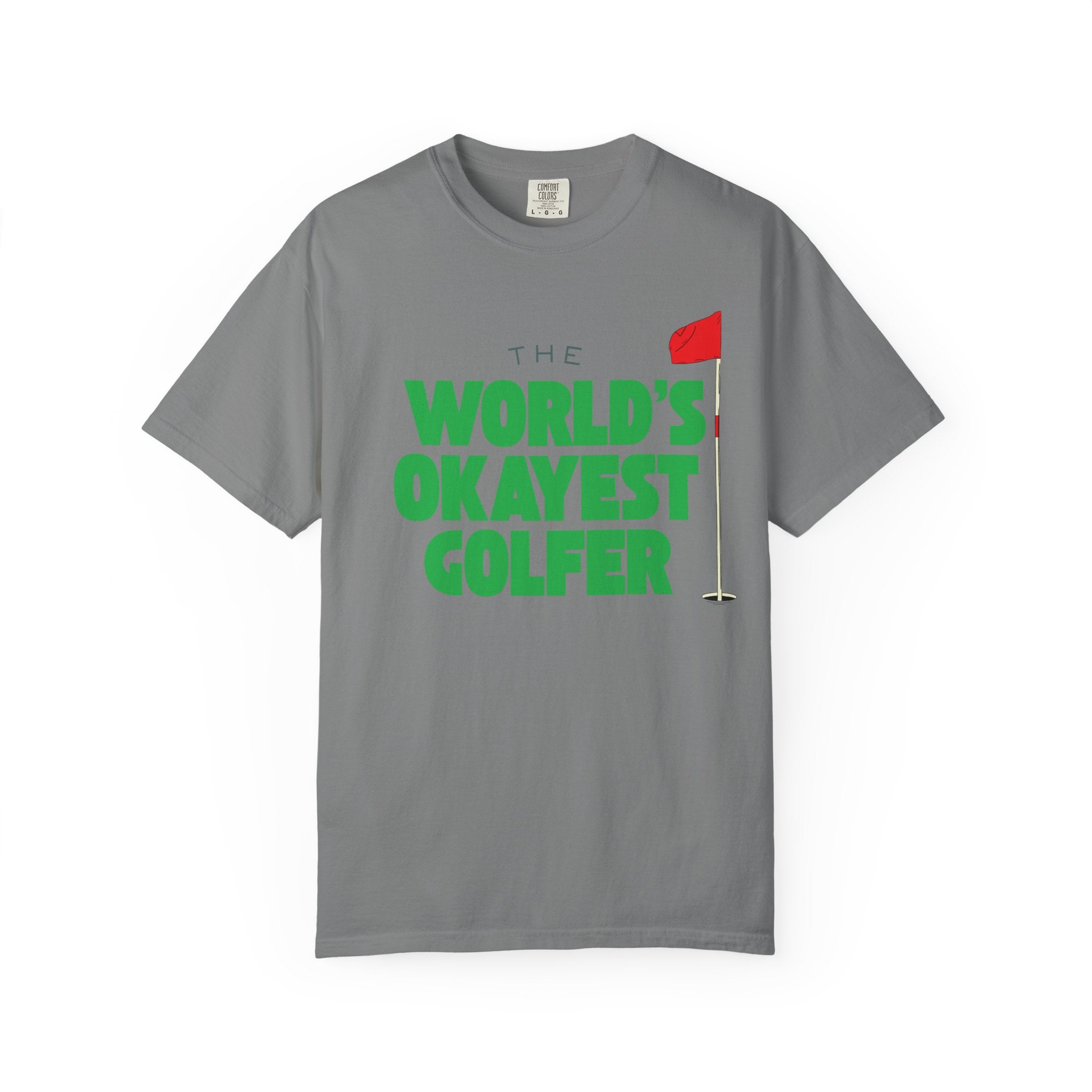 World's Okayest Golfer T-Shirt, Funny Golf Gift, Unisex Tee, Sports Apparel, Father's Day Gift, Golfer Humor