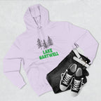 Lake Hartwell Fleece Hoodie, Cozy Sweatshirt, Outdoor Adventure Wear, Unique Gift for Lake Lovers, Perfect for Fall and Winter