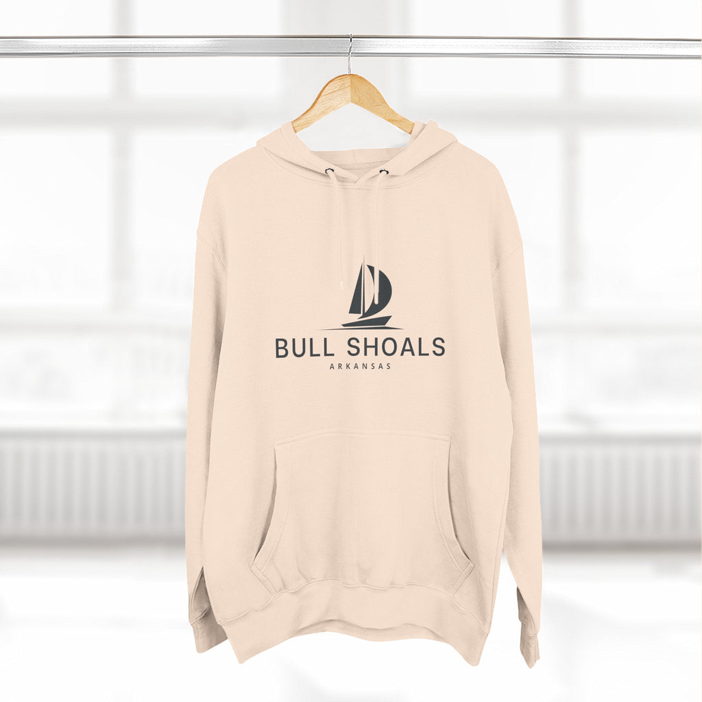 Bull Shoals Inspired Fleece Hoodie, Casual Wear, Relaxation, Gift for Autumn Lovers, Travel Essential
