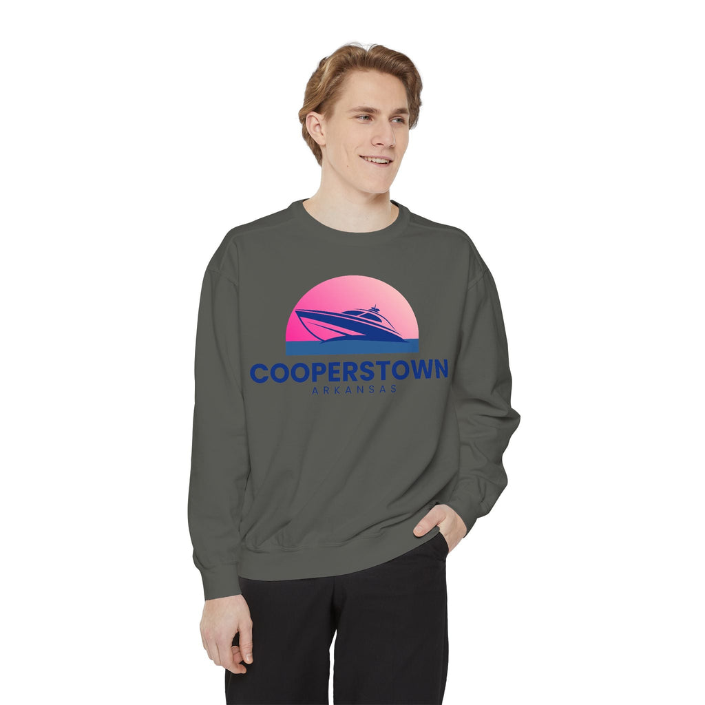 Cooperstown Unisex Sweatshirt, Cozy, Perfect Autumn Gift, Relaxed Style for All