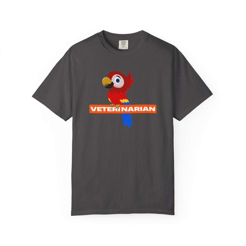 Veterinarian Parrot T-Shirt | Cute Animal Lover Shirt, Unisex Teen Gift, Animal Care Apparel, Funny Pet Shirt, Veterinary Gifts