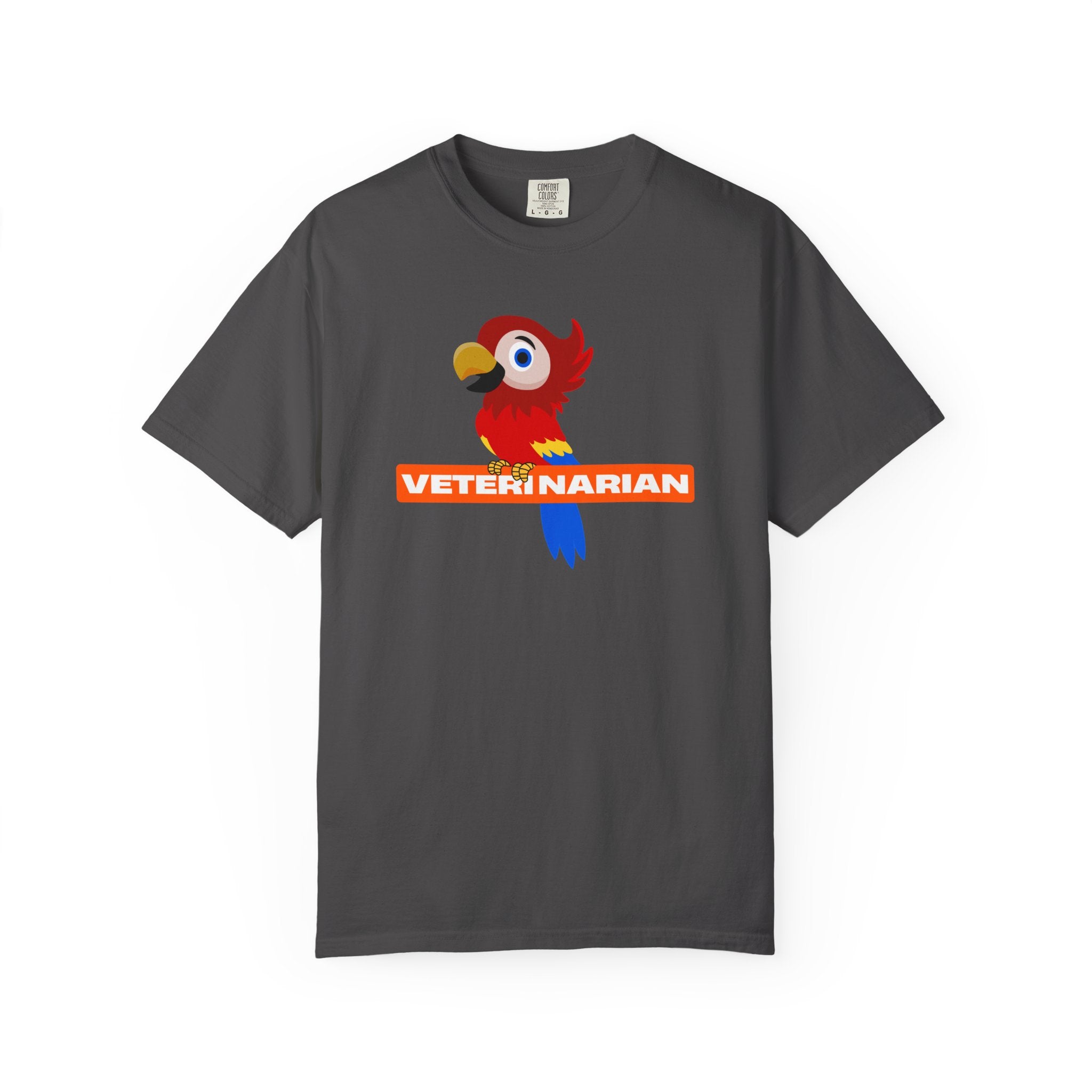 Veterinarian Parrot T-Shirt | Cute Animal Lover Shirt, Unisex Teen Gift, Animal Care Apparel, Funny Pet Shirt, Veterinary Gifts