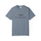 Plymouth Chill Vibes Tee - Unisex Garment-Dyed T-shirt for Autumn Lovers, Casual Wear, Gifts for Him/Her