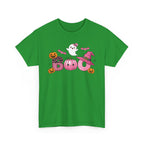 Halloween Ghostly Boo Tee, Unisex Halloween T-Shirt, Trick or Treat Shirt, Spooky Season Apparel, Cute Halloween Gift