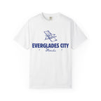Everglades City - Unisex Garment-Dyed T-shirt, Casual Outfit, Gift for Nature Lovers, Vacation Essentials