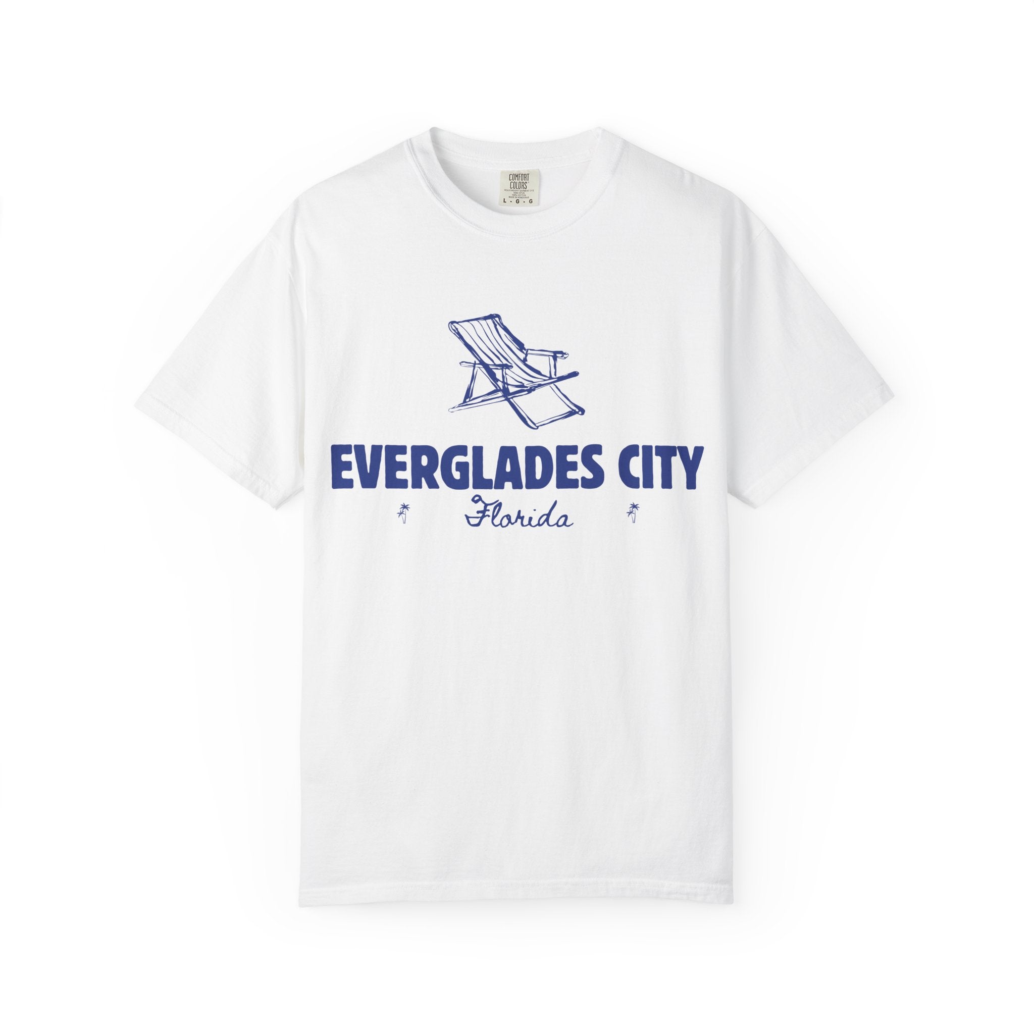 Everglades City - Unisex Garment-Dyed T-shirt, Casual Outfit, Gift for Nature Lovers, Vacation Essentials
