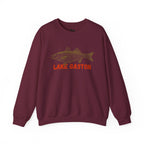 Lake Gaston Fishing Sweatshirt, Unisex Crewneck, Casual Wear, Gift for Fishermen, Outdoor Apparel, Lake House Cozy