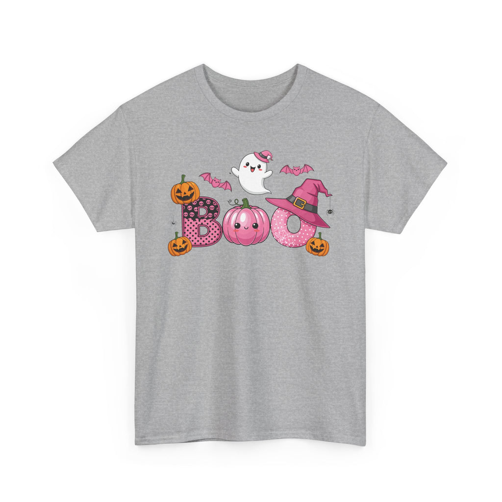Halloween Ghostly Boo Tee, Unisex Halloween T-Shirt, Trick or Treat Shirt, Spooky Season Apparel, Cute Halloween Gift