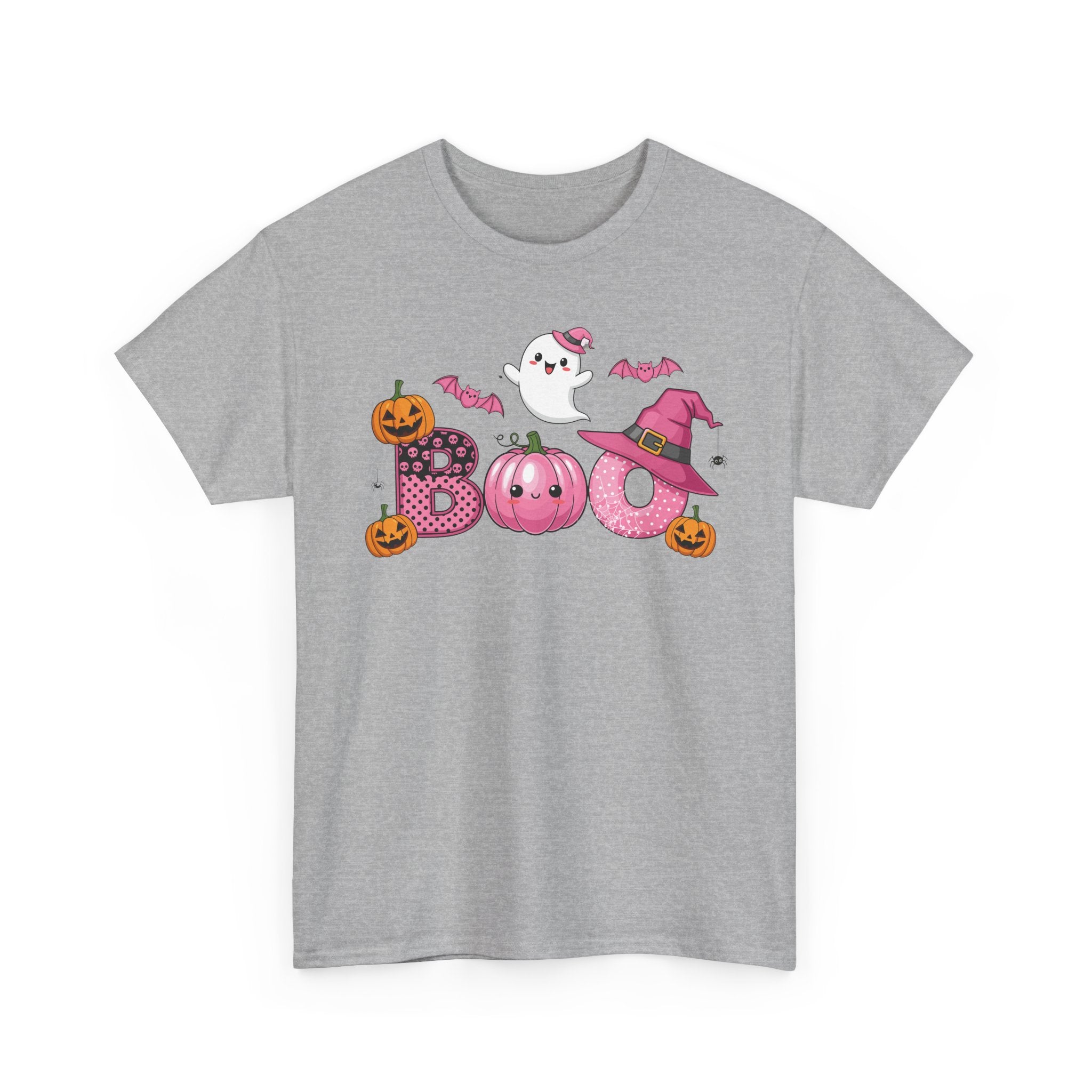 Halloween Ghostly Boo Tee, Unisex Halloween T-Shirt, Trick or Treat Shirt, Spooky Season Apparel, Cute Halloween Gift