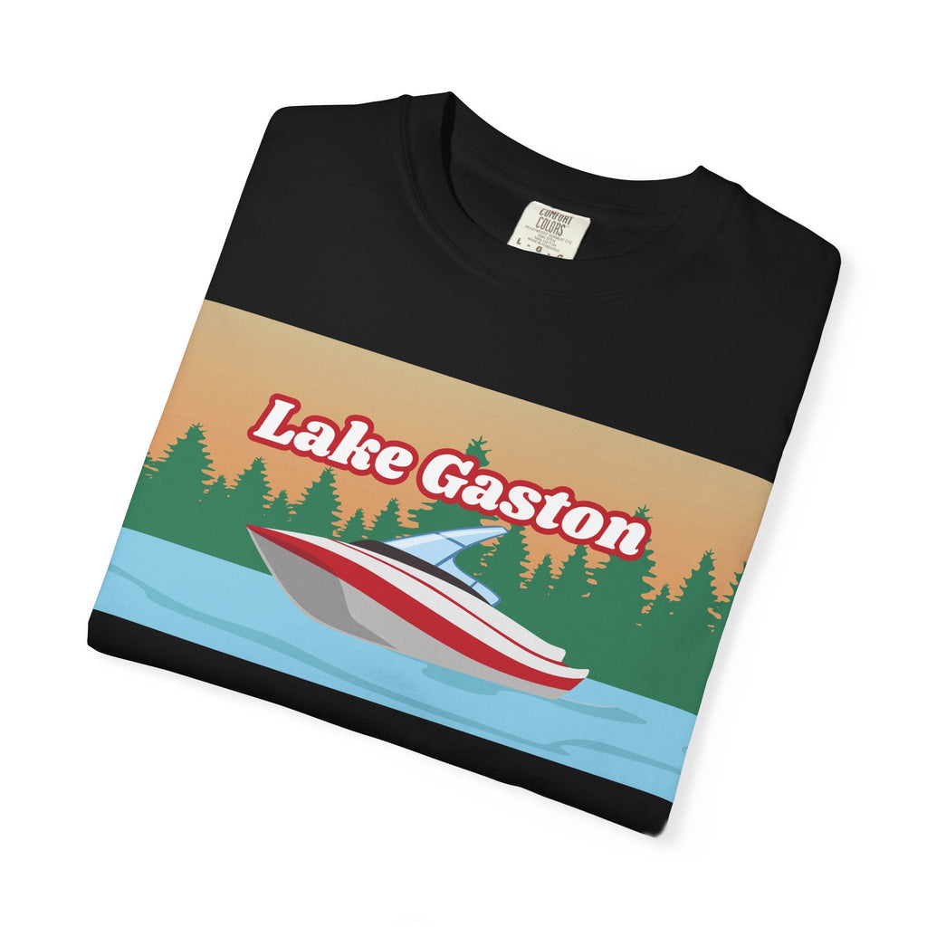 Lake Gaston Relaxed Unisex T-Shirt, Summer Vibes Tee, Outdoor Adventure Shirt, Lake Life Apparel, Gift for Nature Lovers, Vacation Wear