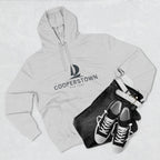 Cooperstown Inspired Fleece Hoodie, Casual Wear, Relaxation, Gift for Autumn Lovers, Travel Essential