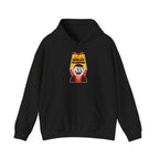 Colorful Vampire-Themed Unisex Hoodie, Perfect for Halloween, Cozy Casual Wear, Birthday Gift, Statement Piece, Fun Design