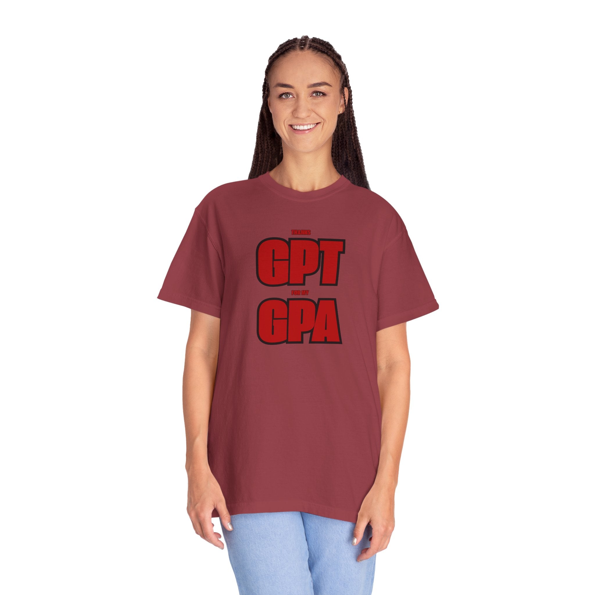GPT for My GPA Unisex T-Shirt, Funny Shirt, Graduation Gift, Student Apparel, College Humor Tee