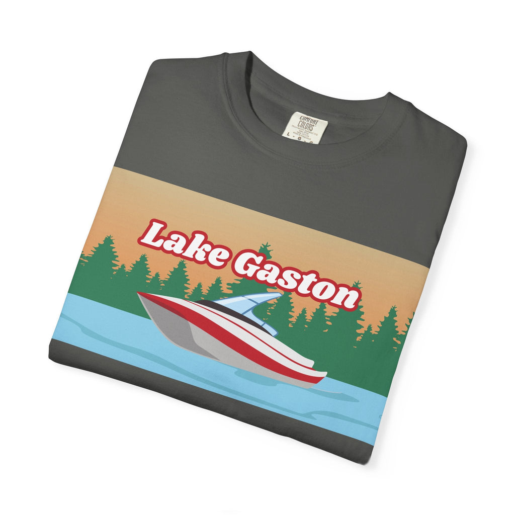 Lake Gaston Relaxed Unisex T-Shirt, Summer Vibes Tee, Outdoor Adventure Shirt, Lake Life Apparel, Gift for Nature Lovers, Vacation Wear