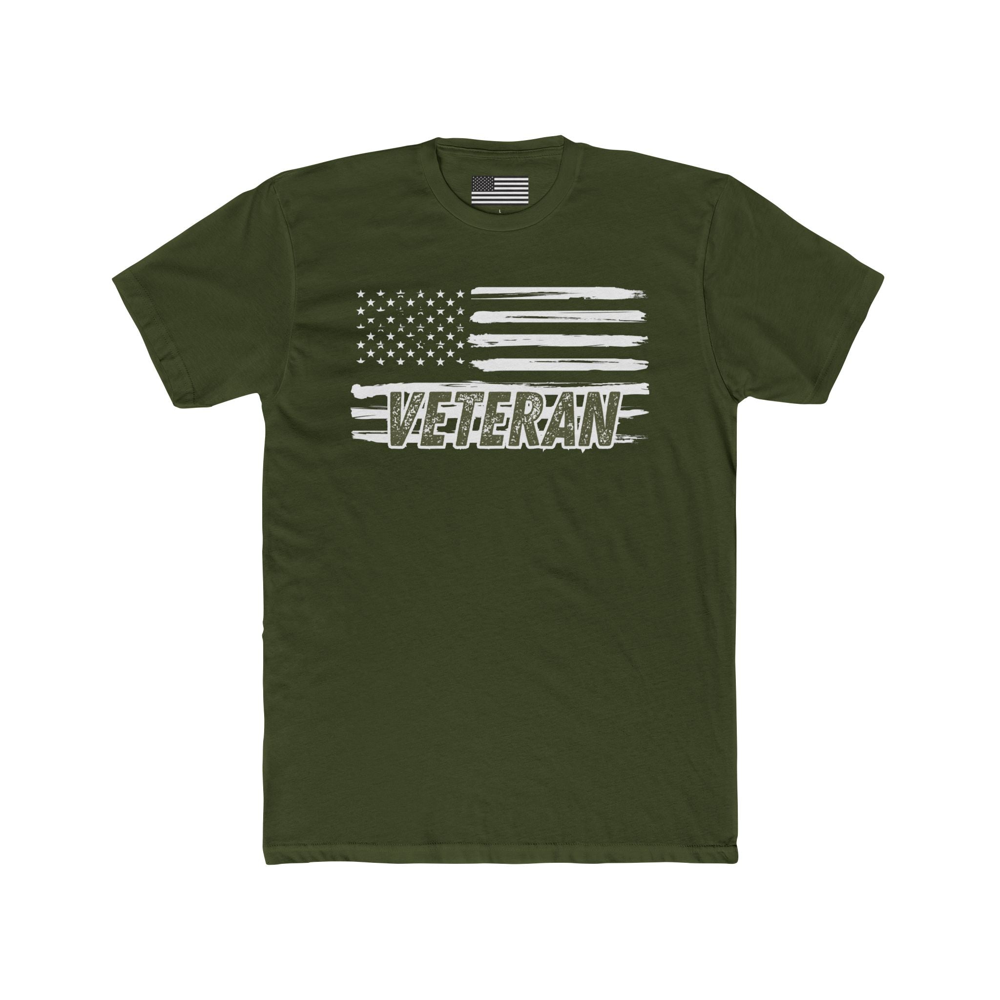 Veteran Pride Unisex Cotton Crew Tee, Military Appreciation Shirt, Gifts for Veterans, Patriotic Apparel, Memorial Day Tee, Casual Wear