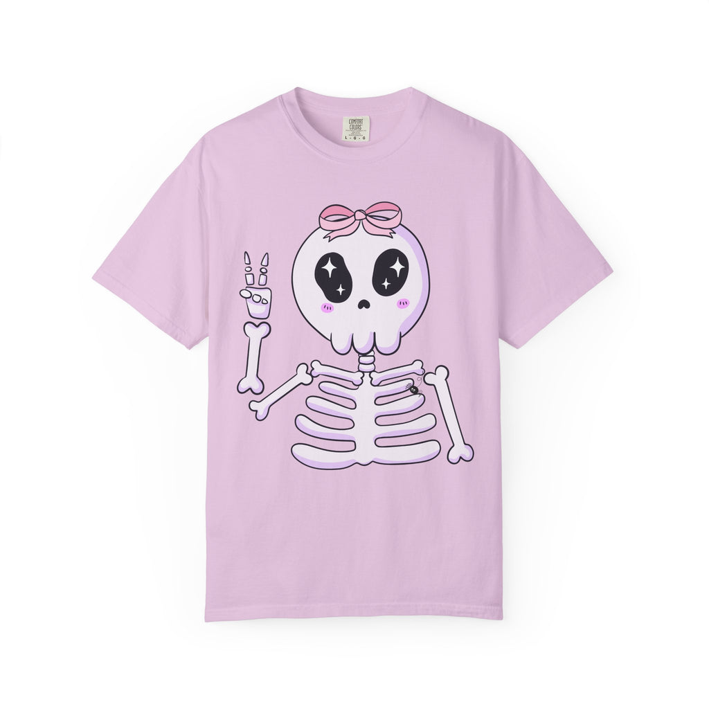 Halloween Unisex T-shirt, Spooky Skeleton Tee, Cute Halloween Shirt, Halloween Costume, Halloween Party Top