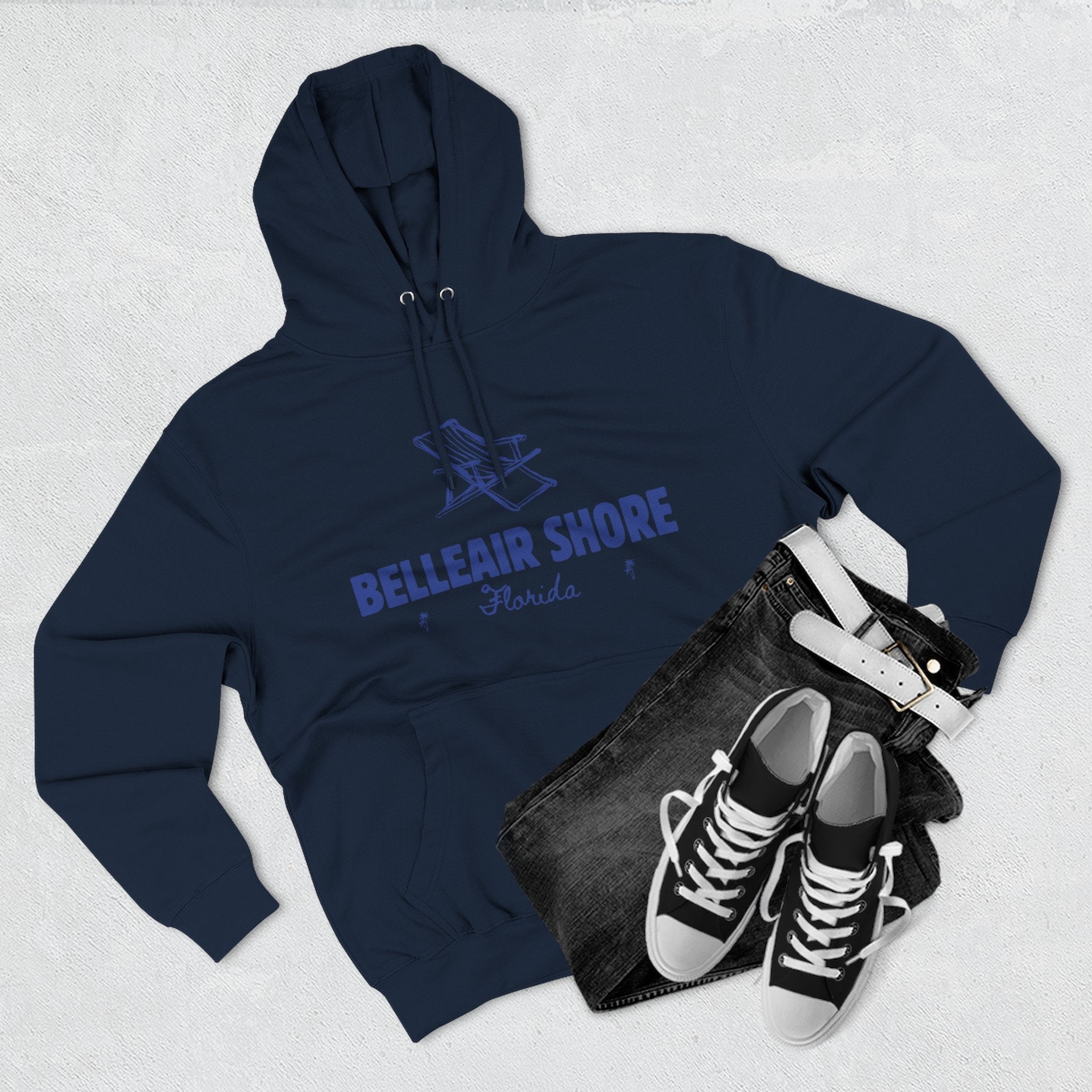 Belleair Shore Coastal Vibes Hoodie with Belleair Shore Design, Perfect for Beach Lovers, Comfortable and Stylish, Great Gift for Vacations, Ideal [...]