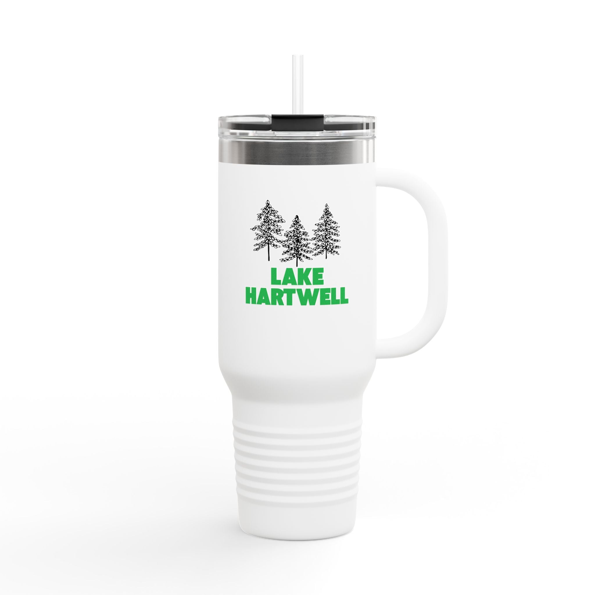 Lake Hartwell Insulated Travel Mug, 40oz - Perfect for Camping, Road Trips, Gifts, Outdoor Adventures, Summer Fun