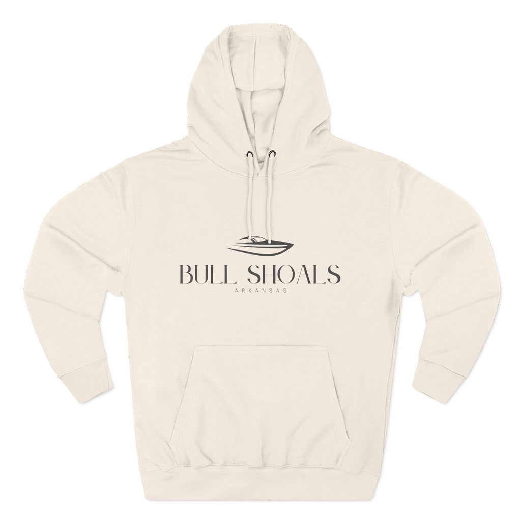 Bull Shoals Stylish Three-Panel Fleece Hoodie for Cozy Days, Casual Wear, Warm Layering, Gift for Him or Her