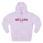 McLean Fleece Hoodie, Casual Sweatshirt, Cozy Layering Piece, Perfect Gift for All Occasions, Stylish Streetwear