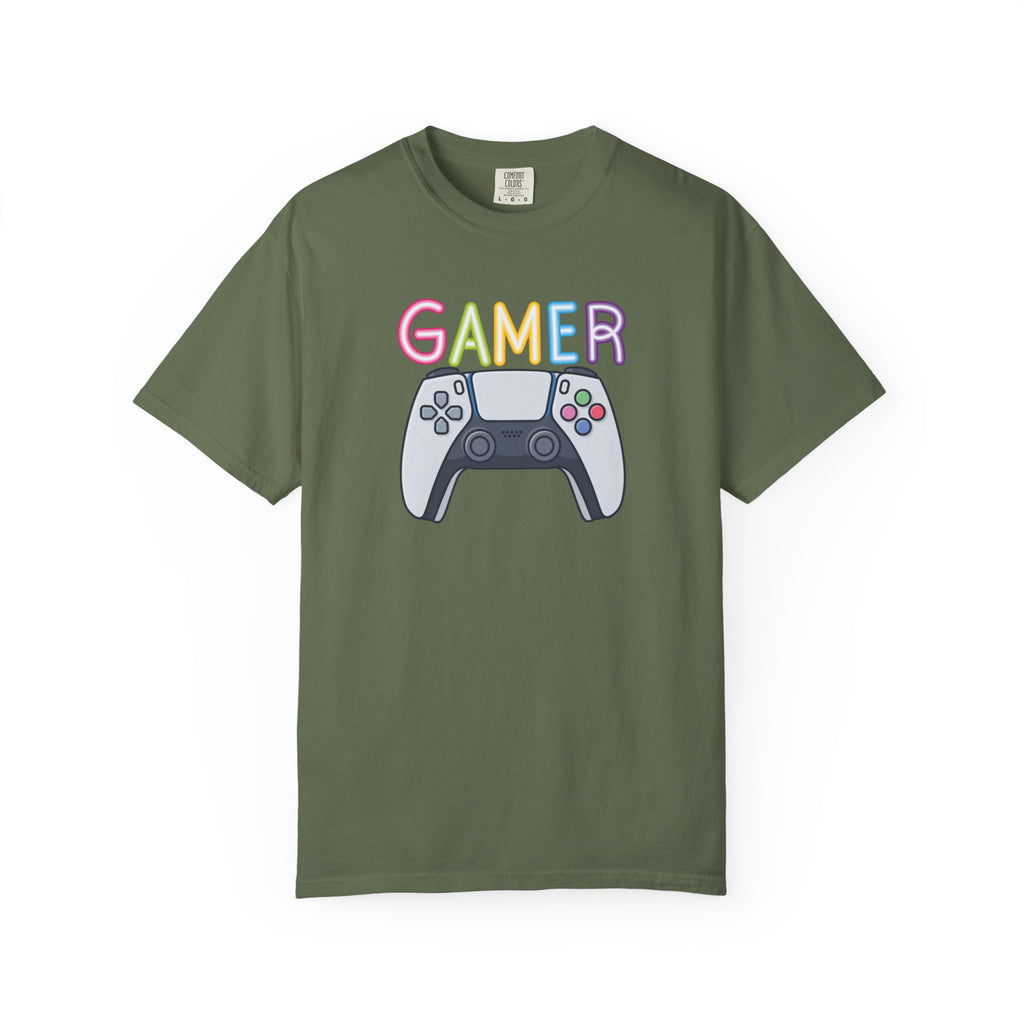 Gamer Controller Unisex Garment-Dyed T-shirt
