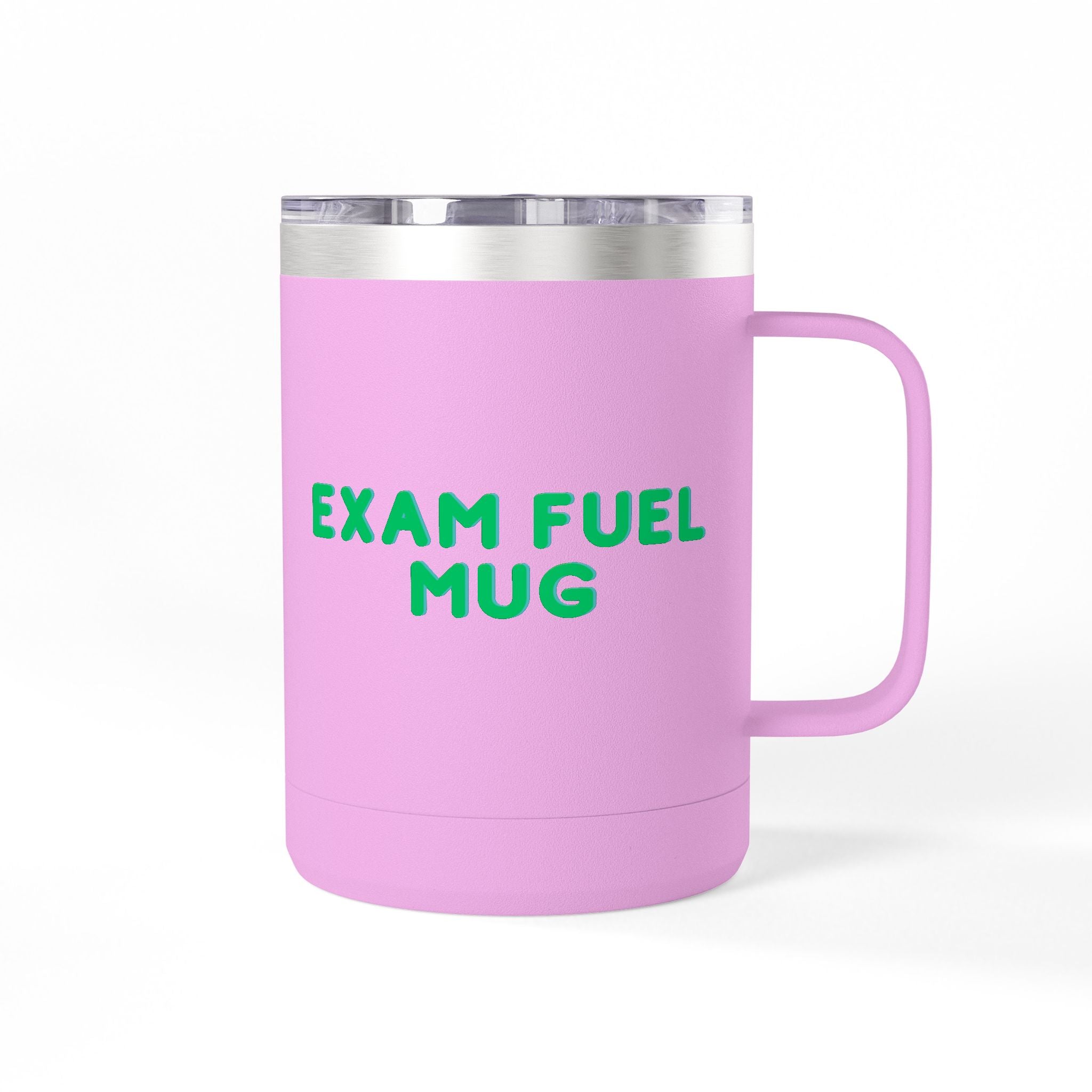 Exam Fuel Mug Tumbler | Perfect for Students, Study Sessions, Motivational Drinkware, Eco-Friendly Cup